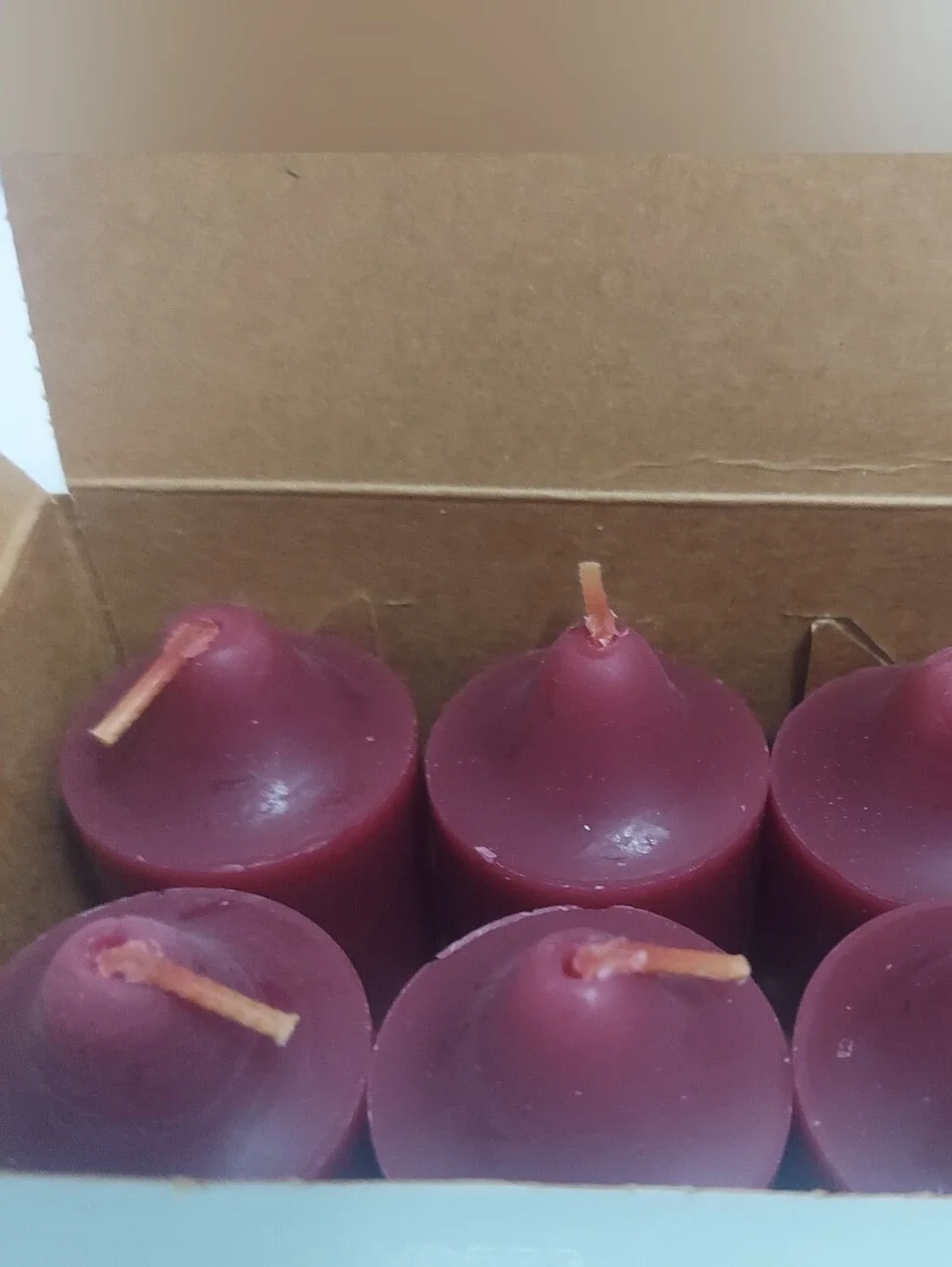 PartyLite MULBERRY V0629 Votive Candles Retired 2 Boxes 12 Candels NEW IN BOX